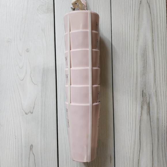 Rae Dunn pink Happy Easter cups Set of 6 NWT - Picture 7 of 9